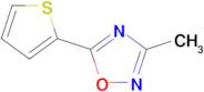 3-Methyl-5-(thiophen-2-yl)-1,2,4-oxadiazole