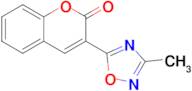 3-(3-Methyl-1,2,4-oxadiazol-5-yl)-2h-chromen-2-one