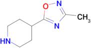 3-Methyl-5-(piperidin-4-yl)-1,2,4-oxadiazole