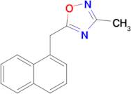 3-Methyl-5-(naphthalen-1-ylmethyl)-1,2,4-oxadiazole