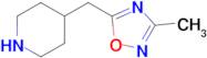 3-Methyl-5-(piperidin-4-ylmethyl)-1,2,4-oxadiazole