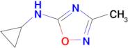 n-Cyclopropyl-3-methyl-1,2,4-oxadiazol-5-amine