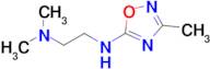 n1,n1-Dimethyl-n2-(3-methyl-1,2,4-oxadiazol-5-yl)ethane-1,2-diamine