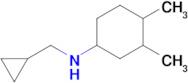 n-(Cyclopropylmethyl)-3,4-dimethylcyclohexan-1-amine