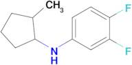 3,4-Difluoro-N-(2-methylcyclopentyl)aniline