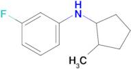 3-Fluoro-N-(2-methylcyclopentyl)aniline