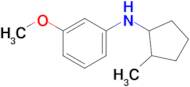 3-Methoxy-N-(2-methylcyclopentyl)aniline