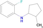 2-Fluoro-N-(2-methylcyclopentyl)aniline