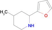 2-(Furan-2-yl)-4-methylpiperidine