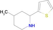 4-Methyl-2-(thiophen-2-yl)piperidine