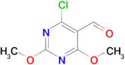 4-Chloro-2,6-dimethoxypyrimidine-5-carbaldehyde