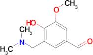 3-((Dimethylamino)methyl)-4-hydroxy-5-methoxybenzaldehyde