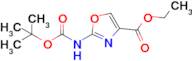 4-Oxazolecarboxylic acid, 2-[[(1,1-dimethylethoxy)carbonyl]amino]-, ethyl ester