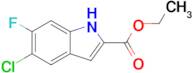 Ethyl 5-chloro-6-fluoro-1H-indole-2-carboxylate