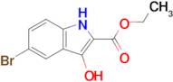 5-Bromo-3-hydroxy-1H-indole-2-carboxylic acid ethyl ester