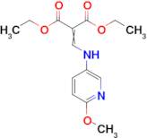 DIethyl 2-{[(6-methoxypyridin-3-yl)amino]methylene}malonate