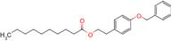 4-(Benzyloxy)phenethyl decanoate