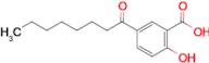 2-Hydroxy-5-octanoylbenzoic acid