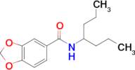 N-(Heptan-4-yl)benzo[d][1,3]dioxole-5-carboxamide