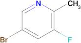 5-Bromo-3-fluoro-2-methylpyridine