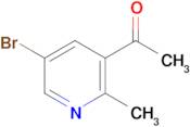 1-(5-Bromo-2-methylpyridin-3-yl)ethanone