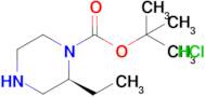 (S)-tert-Butyl 2-ethylpiperazine-1-carboxylate hydrochloride