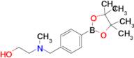 2-(Methyl(4-(4,4,5,5-tetramethyl-1,3,2-dioxaborolan-2-yl)benzyl)amino)ethanol