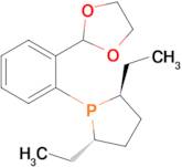 (2S,5S)-1-(2-(1,3-Dioxolan-2-yl)phenyl)-2,5-diethylphospholane