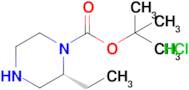 (R)-tert-Butyl 2-ethylpiperazine-1-carboxylate hydrochloride