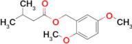 2,5-Dimethoxybenzyl 3-methylbutanoate