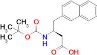 (S)-3-((tert-Butoxycarbonyl)amino)-4-(naphthalen-2-yl)butanoic acid