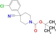 tert-Butyl 4-(3-chlorophenyl)-4-cyanopiperidine-1-carboxylate