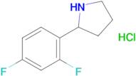 2-(2,4-Difluorophenyl)pyrrolidine hydrochloride