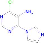 4-Chloro-6-(1H-imidazol-1-yl)pyrimidin-5-amine