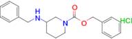 Benzyl 3-(benzylamino)piperidine-1-carboxylate hydrochloride