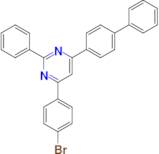 4-([1,1'-Biphenyl]-4-yl)-6-(4-bromophenyl)-2-phenylpyrimidine