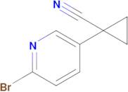 1-(6-Bromopyridin-3-yl)cyclopropanecarbonitrile