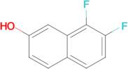 7,8-Difluoronaphthalen-2-ol