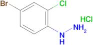 (4-Bromo-2-chlorophenyl)hydrazine hydrochloride