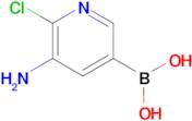 (5-Amino-6-chloropyridin-3-yl)boronic acid