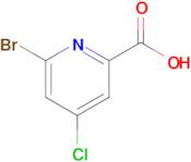 6-Bromo-4-chloropicolinic acid