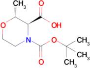 (2R,3S)-4-(tert-Butoxycarbonyl)-2-methylmorpholine-3-carboxylic acid