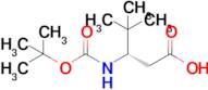 (S)-3-((tert-Butoxycarbonyl)amino)-4,4-dimethylpentanoic acid