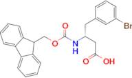 (R)-3-((((9H-Fluoren-9-yl)methoxy)carbonyl)amino)-4-(3-bromophenyl)butanoic acid