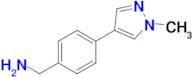 (4-(1-Methyl-1H-pyrazol-4-yl)phenyl)methanamine