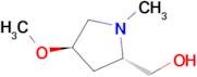 ((2S,4R)-4-Methoxy-1-methylpyrrolidin-2-yl)methanol