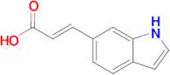 (E)-3-(1H-Indol-6-yl)acrylic acid