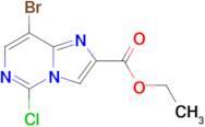 Ethyl 8-bromo-5-chloroimidazo[1,2-c]pyrimidine-2-carboxylate