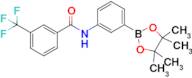 N-(3-(4,4,5,5-Tetramethyl-1,3,2-dioxaborolan-2-yl)phenyl)-3-(trifluoromethyl)benzamide