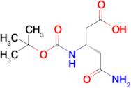 (S)-5-Amino-3-((tert-butoxycarbonyl)amino)-5-oxopentanoic acid